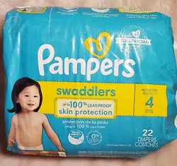 This package includes 22 Pampers Swaddlers Active Baby Disposable Diapers in size 4. These diapers are specially...