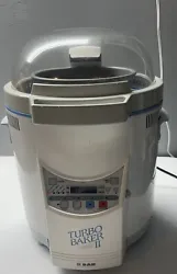 DAK Turbo Baker II Dome Lid Bread Machine Dough Maker FAB-2000 II Made In JapanGood used condition, tested and...