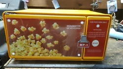 Menumaster Micro-Popper Microwave. Very cool addition to your home theater or kitchen for those movie nights.  Worked...