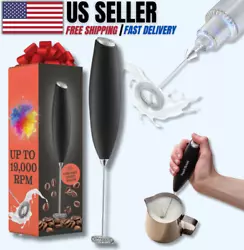 🥛🍵🍫🍨 Delight in heavenly creamy drinks with the milk frother, perfect for coffee, lattes, hot chocolate,...