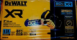 Dewalt DCCS623B 20V Brushless 8” Pruning Chain Saw *TOOL ONLY*. Lightweight and compact, the 20V MAX* 8 in. Cordless...