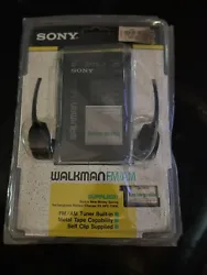 This Sony Walkman Radio Vintage 1990 Cassette Player is a must-have for any collector or music enthusiast. With its...