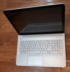 This computer had a spill and stopped working. We dont know how much is damaged. No power cord or hard drive included....