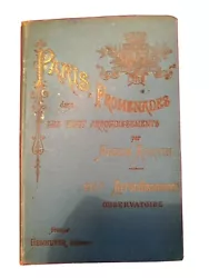 Lot de trois guides anciens sur Paris. Éditions de lindispensable. Doit dater des années 50.
