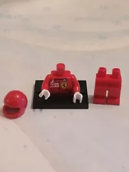 Lego Minifig F1 Ferrari Pit Crew Member set 8144 8673 8375 8672 8185 8654. Vendu comme sur les photos de lannonce en...