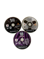 Guitar Hero PlayStation 2 Lot (PS2) - Disc Only 1, 2, 80s Tested Working.