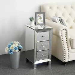 VERSATILE NIGHTSTAND: Use as a nightstand holding your lamp, alarm clock and book or as a sofa side table for putting...