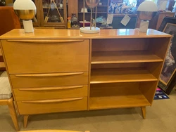 Very rare and hard to find Heywood Wakefield Secretary/bookcase.  We purchased an entire house of Heywood Wakefield. ...