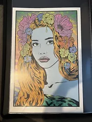 This is a BEAUTIFUL silkscreen art print called “The Seer” by artist Chuck Sperry, signed and numbered by the...