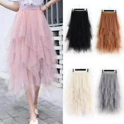 Color: White, Black, Pink, Khaki, Gray, Apricot. Product Category: Skirt. Size: Free Size: Length 82cm, Waist 62-102cm,...