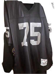 Mitchell & Ness Oakland Raiders #75 Howie Long NFL Throwback Jersey Size 52.
