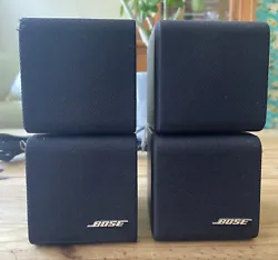 2X BOSE Redline Double Cube Swivel Speaker Lifestyle Acoustimas.Some minor scuffs from use. Comes with original wires....