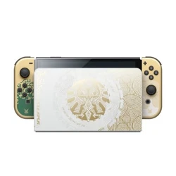 Console Nintendo Switch Oled Edition Spécial Zelda TOTK Comme Neuve.  Acheté sur un coup de tête.   La console a un...