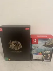 Console Nintendo Switch OLED Collector Legend Zelda Tears Of The Kingdom Edition avec le coffret collector!✅ Tout est...