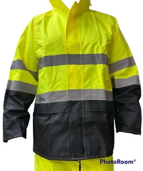 The 300D PU coated, high visibility rip stop oxford material provides extra durability. The Glowise rainwear series...