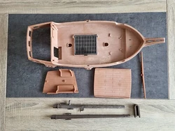 Lot de pieces de Bateau Ancien Playmobil. Bon état général vu lâge