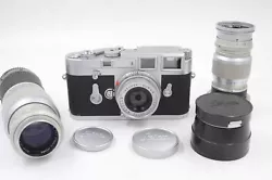 The shades: IROOA and IUFOO are included. The 50mm Elmar lens has one hazy spot internally.