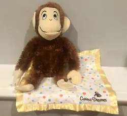 Curious George lot. Plush is approx 16”. Lovey is approx 12” x 12”. Both in good used condition.Be sure to check...