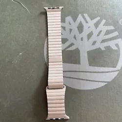 Bracelet en cuir beige pour Apple Watch Series 8 7 6 5 4 3 2 1 / 42/44/45mm. Officiel Apple Bracelet rare