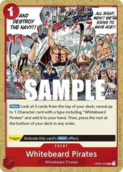 Special: Text : [Main] Look at 5 cards from the top of your deck; reveal up to 1 Character card with a type including...