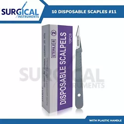 Sterile individual peel open pouch. Graduated Plastic Handle. Tapered beaks fit easily between brackets and hard to...