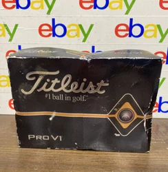 Titleist # 1 Ball In Golf Pro V1 Golf Balls 12 Pack - White. Item number 8804–0666BA5