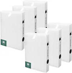 R filters for honeywell air purifier, compared to part # HRF-R3, HRF-R2 and HRF-R1. Compatible with Honeywell HPA300,...