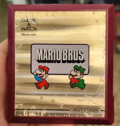 Mario Bros Game & Watch 1983 For parts only! Untested! Have a dark spot in screen At is No Returns! Fast Shipping!