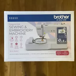 Brother SE630 Computerized Sewing and Embroidery Machine FREE SHIPPING. I do not ship to Puerto Rico Alaska or Hawaii...