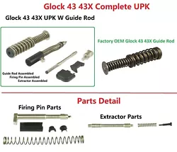 OEM Upper Slide Parts Kit UPK For Glock 43 43X 48.