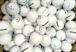 Photo may not be exact balls, but is a good representation of the golf balls you will receive. Balls may have logos. AA...
