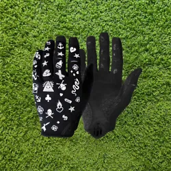 MIKE GIANT BLACK GIRO DND GLOVES X CINELLI. Collaboration between Mike Giant and the Cinelli Art Program.