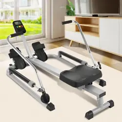 【Full Motion Rowing】Our rowing exercise machine is designed for full arm extensions which can rotate and exercise...