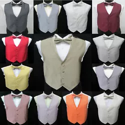 Diamond Fullback Tuxedo Vest from Jean Yves. Jean Yves Tuxedo Vest & Matching Tie. Choice of Matching Bow Tie, Long...