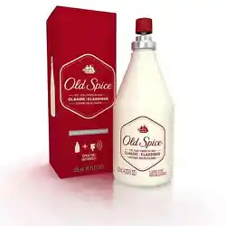 Old Spice Classic Cologne Spray. The unmistakably masculine scent of Old Spice. Cool, crisp, and clean.