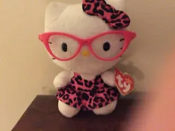 Ty Beanie Baby hello Kitty Stuff. Condition is Used. Shipped with USPS First Class Package. A4. The white on kitty is...