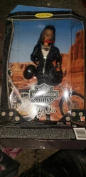 Barbie Harley Davidson Vintage 1998 Mattel Collectors Edition Doll.
