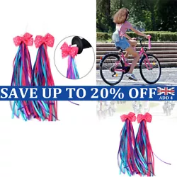 It is made of plastic which is very durable and non-toxic. With the colorful decoration, your kids bike or scooter will...