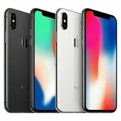 Apple iPhone X AT&T 64GB or 256GB iPhone X Excellent. Designed with the most durable glass ever in a smartphone and a...