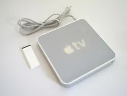 Model number: A1218. • Model A1218. Apple TV (Original/1st Gen). • Both wireless and Ethernet cable network...