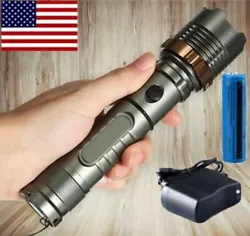 Install the battery into the flashlight. Take out of the little plastic which is isolation if the battery was installed...