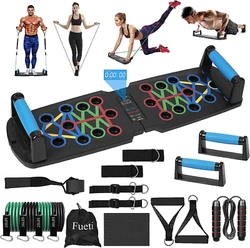 【PREMIUM QUALITY MATERIAL】Push-up board is made of new ABS material, which has has excellent properties of high...