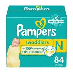 Fear no leaks with new and improved Pampers Swaddlers. With Swaddlers, you can rest assured that you have superior leak...