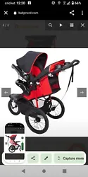 This Baby Trend jogger stroller in black is the perfect choice for parents who enjoy an active lifestyle with their...