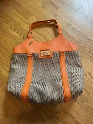 Dior Diorissimo Canvas and Leather Shoulder Bag. BARELY USED. Happy to provide more pictures.