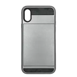 For iPhone X/Xs Card Holding Case GRAY Card Holding Carrying Case Cover for iPhone X/Xs GRAY. Card Holding Carrying...