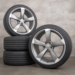 Modèles de véhicules : Audi A4 S4 8K B8 (2007-2014). Condition: Utilisé - très bon. Ce sont des jantes dorigine....