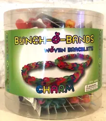 NEW 24 Rainbow Loom Bracelets With Charms 6 Styles