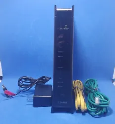 CenturyLink C3000Z Zyxel Bonded 2.4 & 5ghz Wireless WiFi Modem Router.USEDIN GOOD USED WORKING CONDITION CABLES LENGTH...