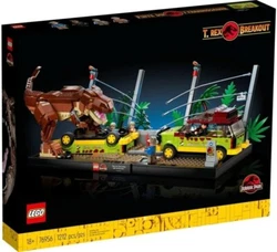 76956 - LEGO® Jurassic World - L’évasion du T. rex de Jurassic Park. Vous êtesfans de Jurassic Wolrd ?. Vous allez...